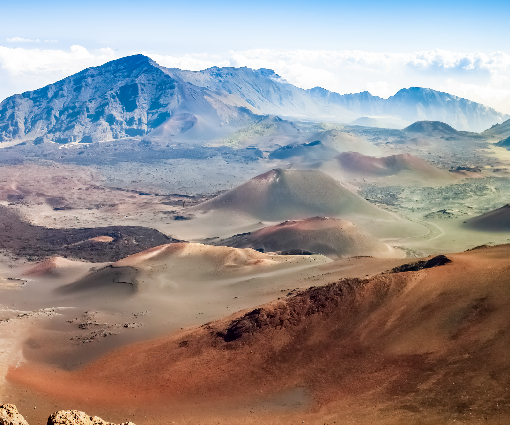 Haleakala Crater Right Side strange beauty