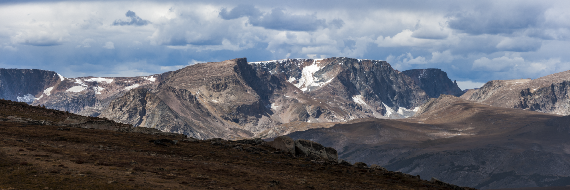 Beartooth Hiighway Summit panorama