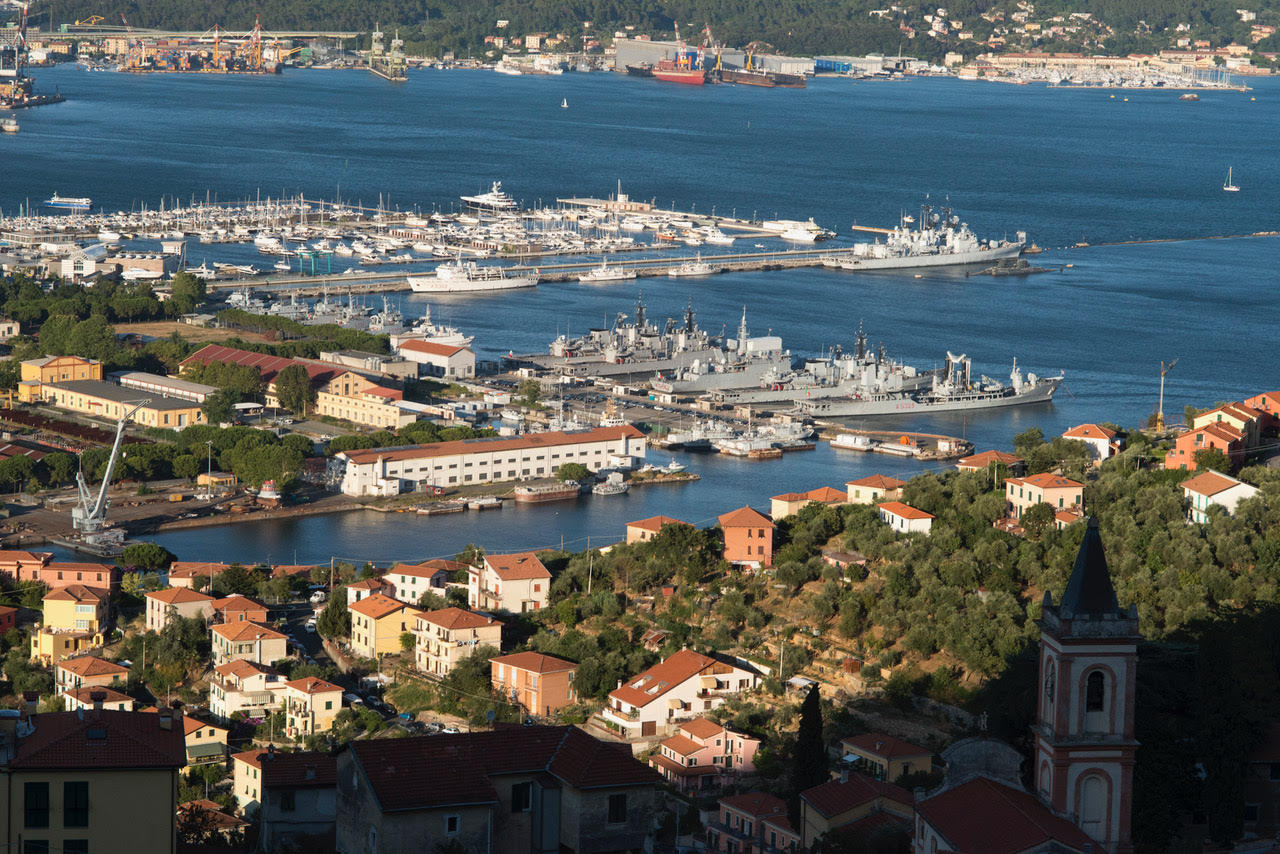 La Spezia harbor, Italy