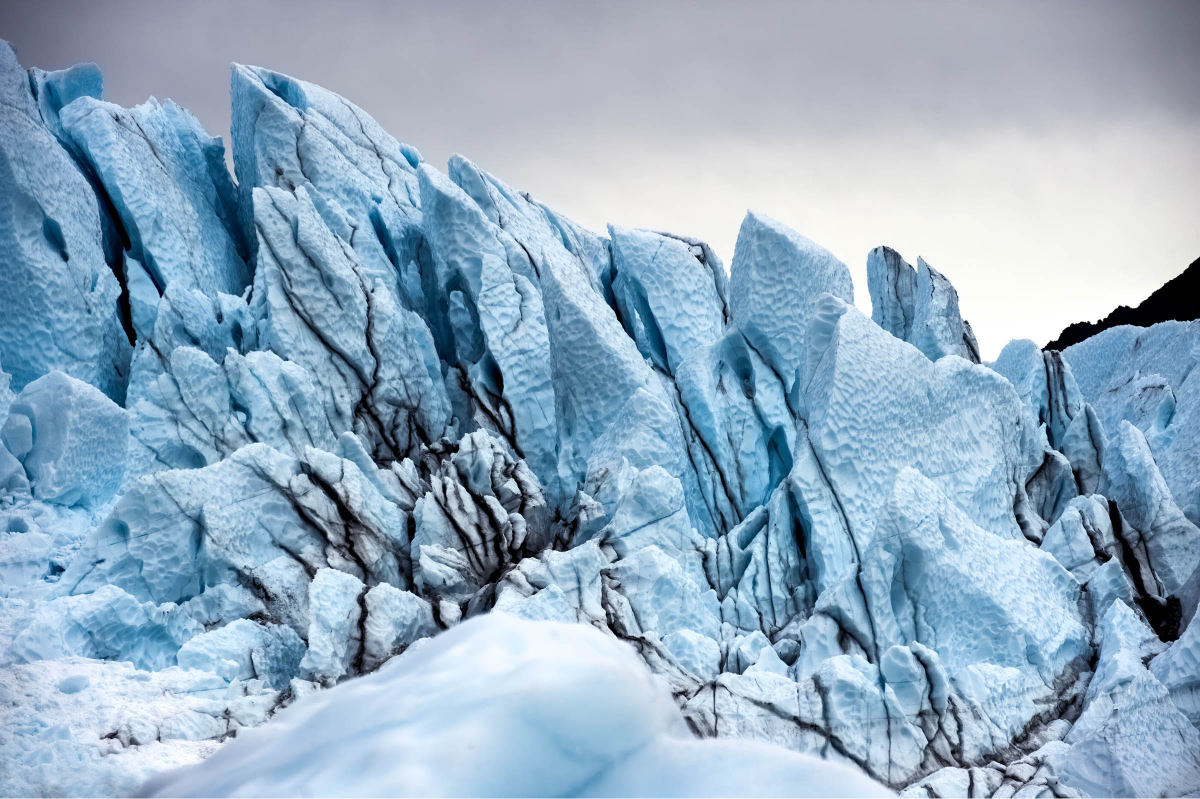 Matanuska front face 2010, now melted.