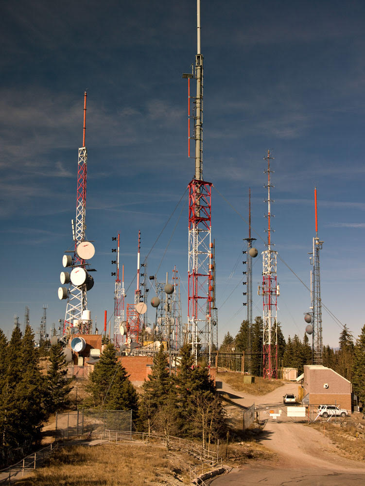 Towers, Sandia peak, NM